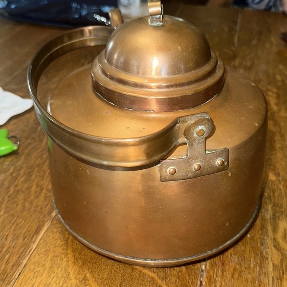Swedish Authentic Copper Tea Kettle from SAW BORAS. - Picture 4 of 6